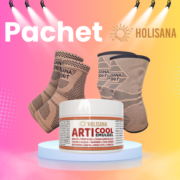 Pachet 1 Articool+ 2 Genunchiere + 2sosete